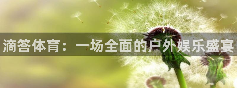 乐球直播在线观看免费：滴答体育：一场全面的户外娱乐盛宴